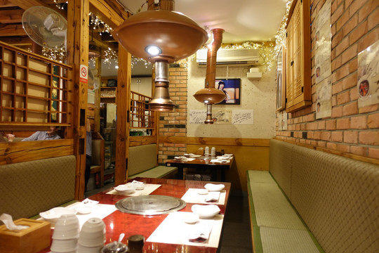 韩式料理烧烤餐厅