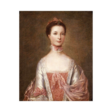美女宫廷人物油画
