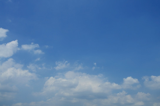 蓝天 天空 白云
