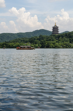 西湖雷峰塔