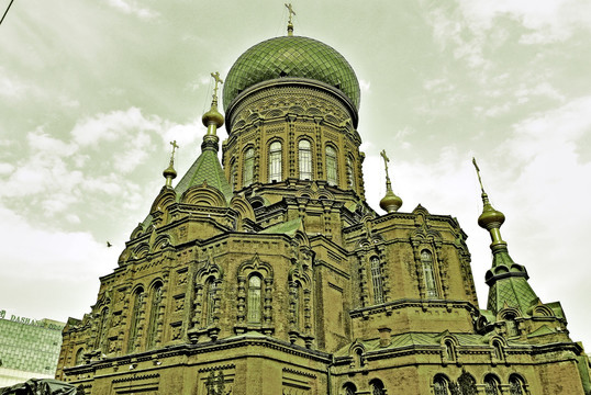 索菲亚大教堂 哈尔滨旅游