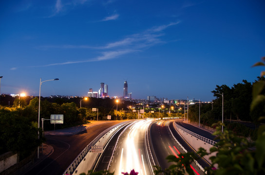 南宁城市夜景