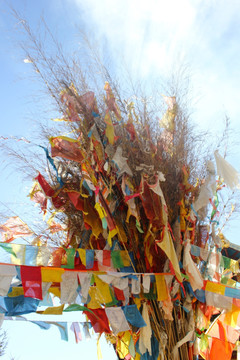 藏族经幡