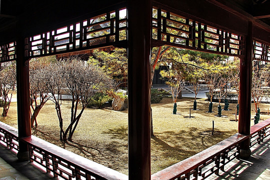 中式庭院 仿古建筑