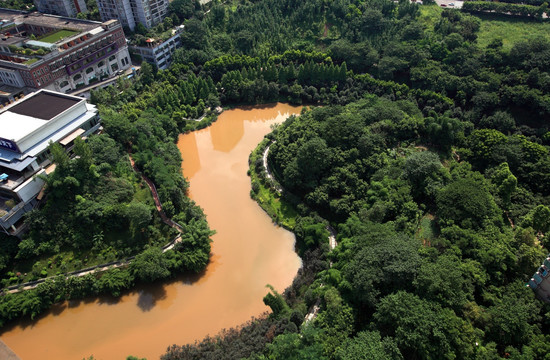 重庆渝北区 湖滨公园