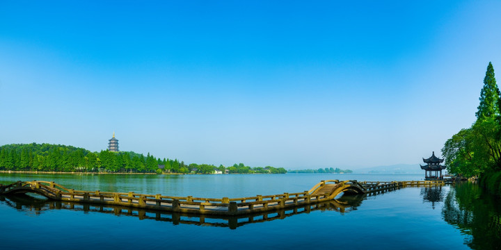 西湖全景