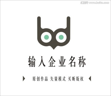 猫头鹰 宠物 动物 字母bd