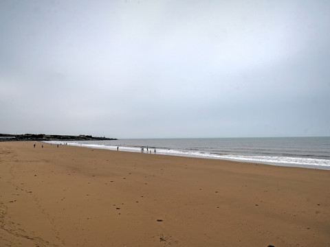 青岛海泉湾度假区沙滩大海