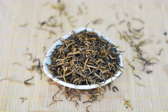 滇红茶散茶