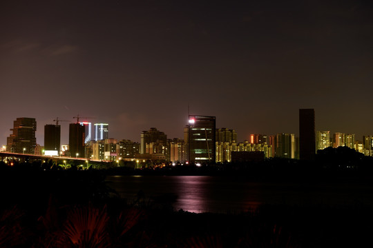 江门新城夜景