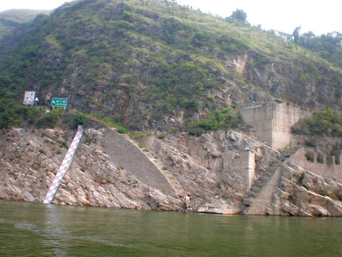 三峡风光 长江三峡 长江水位