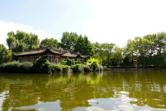 湖景