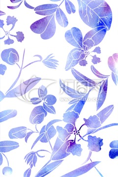 水彩花卉
