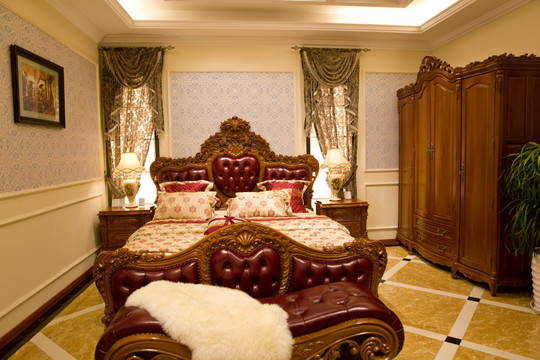 奢华大床卧室