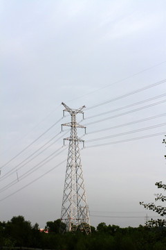 供电 高压线 电塔