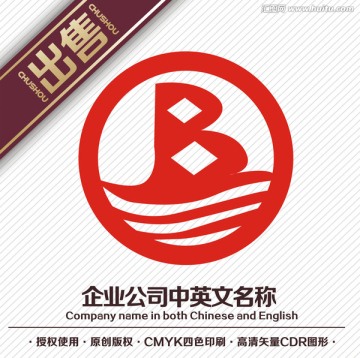 B海金融财富logo标志
