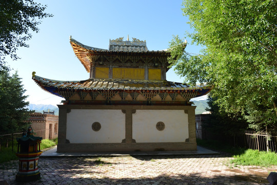 阿柔大寺古建筑