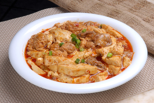 鱼杂烧豆腐