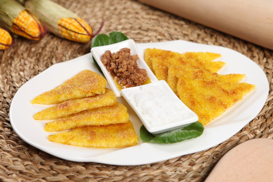 黄米煎饼