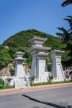 太白山 汤峪 山门