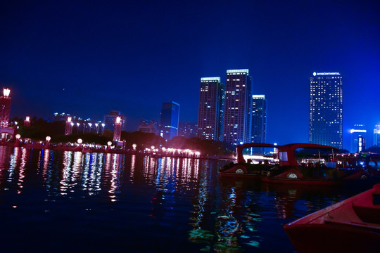 佛山千灯湖夜景