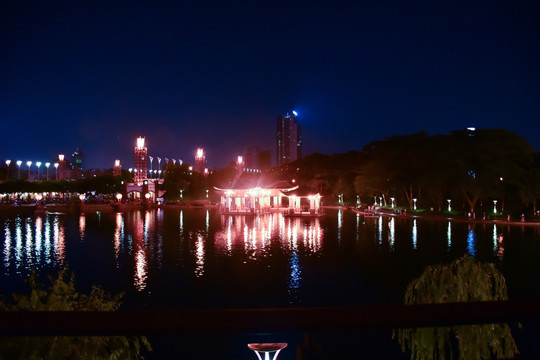 佛山千灯湖夜景