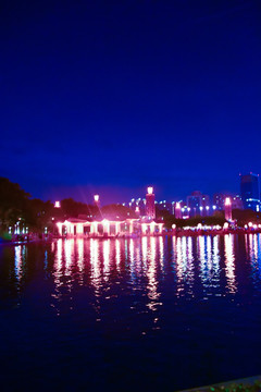 佛山千灯湖夜景