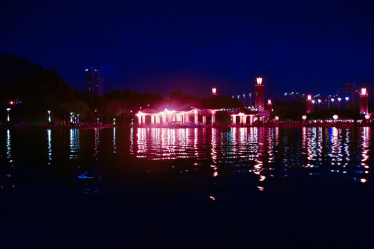 千灯湖夜景