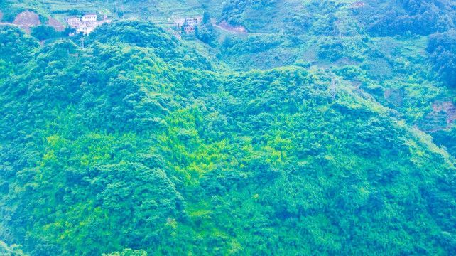 山地 山村