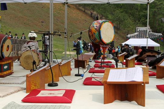 韩国端宗文化节仪式现场