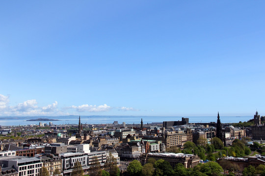 爱丁堡 全景俯视