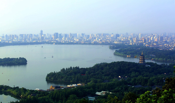 杭州全景
