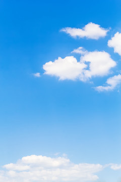 蓝天 白云 云朵 天空