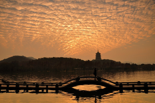 杭州西湖风光