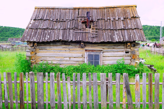 俄式木刻楞百年老房