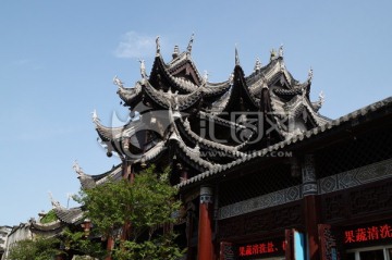 古建筑翘檐