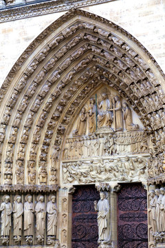 门 教堂门 石门框 雕塑