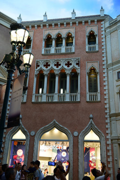 欧式建筑罗马柱拱形窗