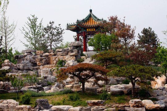 仿古建筑风景