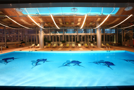 泳池 酒店