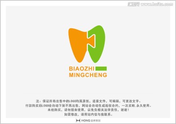 牙齿 口腔 LOGO 标志