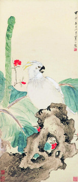 中式花鸟国画