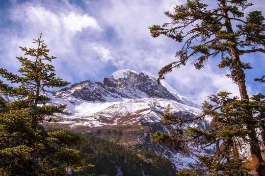 海螺沟雪山冰川TIF