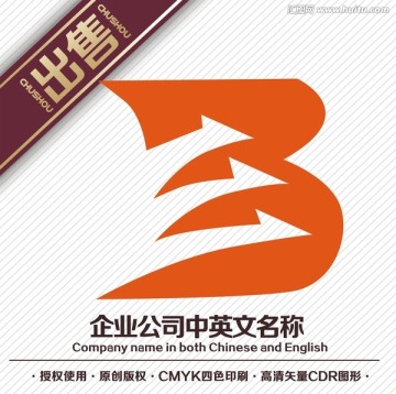 B投资logo标志