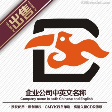 C啄木鸟logo标志