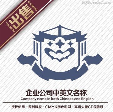 学校徽章logo标志