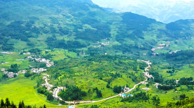 绿色山村