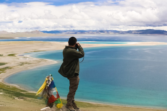 西藏扎日南木措风景