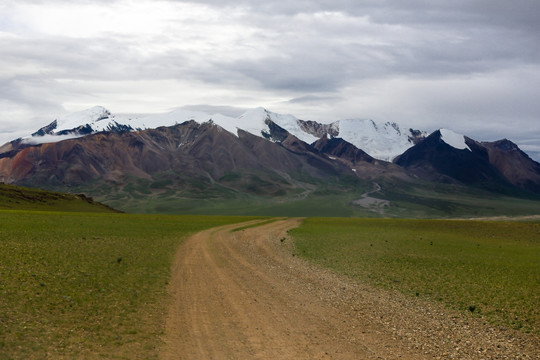 西藏达果雪山