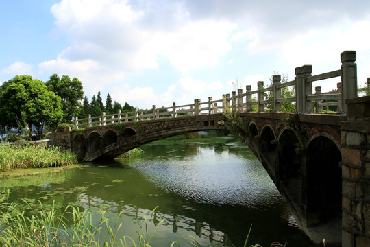 苏州石湖 岔字桥